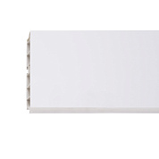 Цоколь мебельный ПВХ h=100, белый глянец L=3000мм, (1105) THERMOPLAST 50436