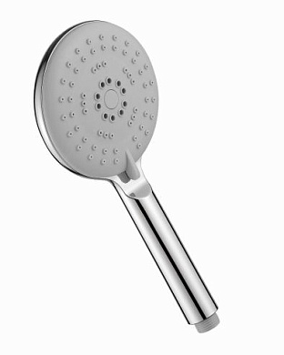 Душевая лейка 4 режима, "ручной душ" с функцией "Easy Clean", пластик, хром Ledeme L27