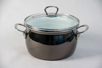 Кастрюля 5,0л (сфера) "Тсх" Сантэкс 1-2450211(Бл)"Тсх"