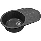 Мойка кухонная из мраморной крошки, графит, A02-24 Gerhans