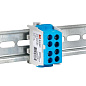 Клемма распределительная КСР с двойным винтом 2x25/2x16 синяя EKF PROxima ksr-2.25-2.16-blue