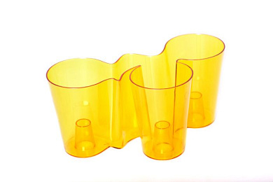 Кашпо для орхидей "Азалия", d=130 h=190, желтый Гарденпласт 90001