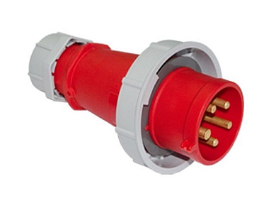 Вилка силовая ВП32-902 (32А 380В 3P+N+E IP44) Bylectrica ВП32-902