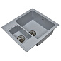 Мойка кухонная из мраморной крошки, gray, Wisent WQ580-29