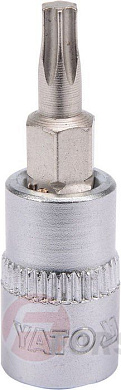 Головка-бита 1/4'' Torx Т20 L37 мм. Yato YT-04304