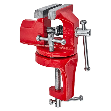 Тиски слесарные поворотные мини, ширина губ - 40 мм RockForce RF-32940R