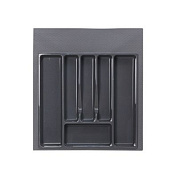 Лоток для столовых приборов 500 TR-01 (440*495*45), графит GRIDLI 117190