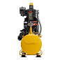 Компрессор безмасл. малошумный DLP-950/10, 950Вт,10 л, 2850 об/мин, 170 л/мин Denzel 58141