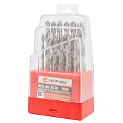 Набор сверл по металлу 19 пр, 1-10 мм EVERFORCE EF-41604