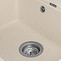 Мойка кухонная из мраморной крошки, бежевый, A12-20 Gerhans