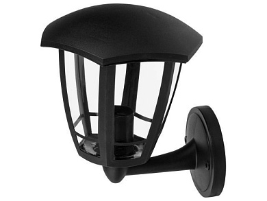 Светильник садово-парковый настенный "Дели1", черный, НБУ 07-60-003, Юпитер JP1436