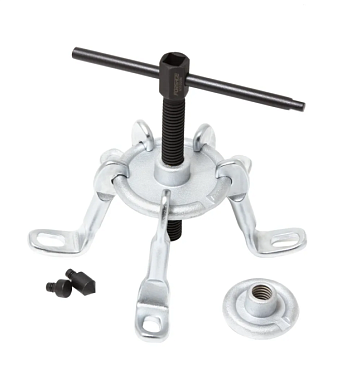 Съемник ступицы сборный механический с креплением на болты Ø110-160 мм, 5 сменных лап Forsage F-659200M