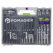 Набор бит и сверл с расходниками 300 пр. POMAGIER POM-423090