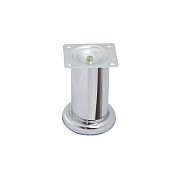 Опора мебельная мет. TB019, B140, d50 h100 хром AKS 91920