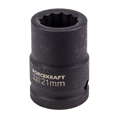 Головка ударная 21 мм 3/4" 12-гр. ForceKraft FK-46821