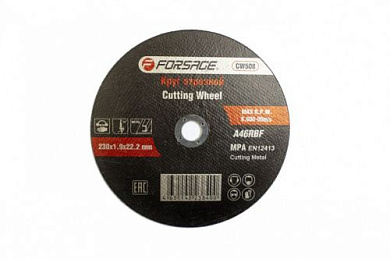 Круг отрезной по металлу 115x3.2x22.23мм Forsage F-CW104