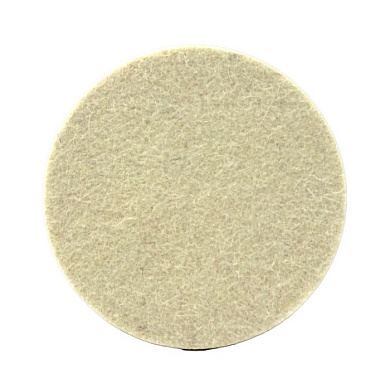 Полировальный круг самоцепляющийся 125 мм, белый RockForce RF-PSP125W/W