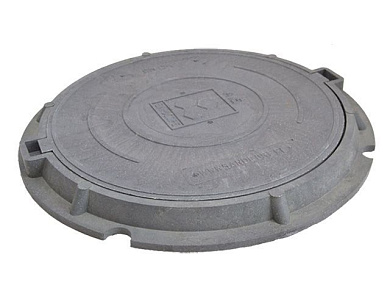 Люк садовый А15 (15кН) черный САНДКОР ЛСА15Ч