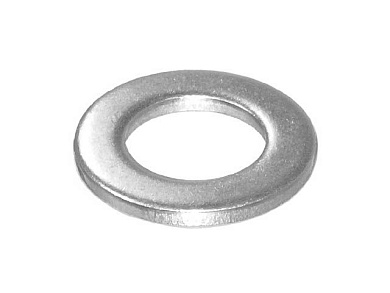 Шайба М4 плоская, цинк, DIN 125, 5 кг Starfix SMV1-75318-5