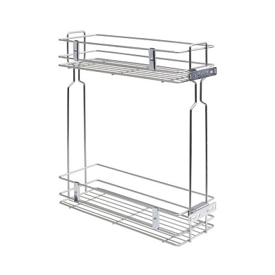 Выдвижная корзина-карго 150 б/н крепл.боковое/универс., эф.хрома Weixpol PL 41039