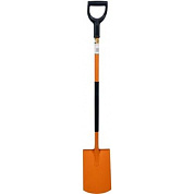 Лопата штыковая широкая цельнометаллическая 45HRC Flo 35720