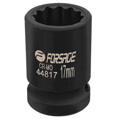 Головка ударная 1/2'' 17 мм 12-гр Forsage F-44817