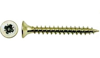 Саморез универсальный 3,5*35 желтый цинк (уп/0,6тыс.шт) AKS 18798