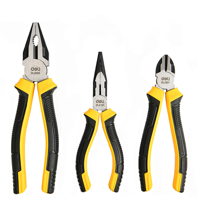 Набор губцевого инструмента Deli YS EDL0003-3, 3 шт.