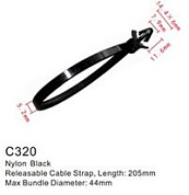 Клипса для крепления внутренней обшивки а/м универсальная пластиковая, 100 шт Forsage C0320(universal)