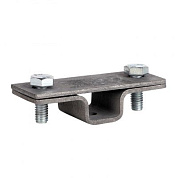 Держатель для полосы с нерж, болтами 1 пластина HZ EKF PROxima lp-31540-1