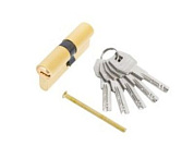 Евроцилиндр Стандарт MAX 70-5K SB мат.золото, 35х35, перф.ключ/ключ, 100,10 УЗК 16020