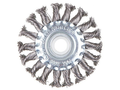 Щетка дисковая косич.125ммх22мм, GP0880-125, для УШМ GEPARD GP0880-125