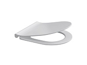 Сиденье для унитаза с микролифтом STATUS, из дюропласта с быстьросъёмным креплением и системой микролифт AV Engineering AVE129623