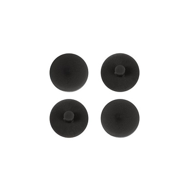 Заглушка пластик к эксцентрику чёрный (01) (упак.-1тыс.шт.) PL 15505