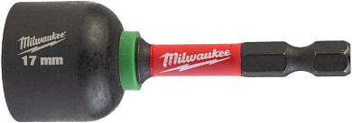 Насадка торцевая Milwaukee Shockwave 1/4" Hex -17 мм x 65 мм 4932492444