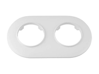 Рамка 2-местная белая, Прованс, Bylectrica ЮЛИГ.735212.499