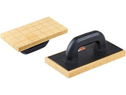 Терка пластм. с гидрогубкой надрез. 130х270х22мм STARTUL MASTER ST1067-02