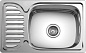 Кухонная мойка из нержавеющей стали, глянцевая Ledeme L96642