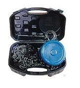 Таль механическая подвесная с фиксацией цепи натяжения, 0.5 т, длина цепи - 2.5 м в кейсе RockForce RF-TRC9005S BIG