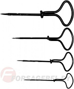 Набор бурав по дереву 2.0-5.0мм 4 пр. Vorel 22431