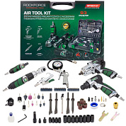 Набор пневмоинструментов с аксессуарами 57 пр RockForce RF-RP7857-57 (RP27313, RP27411, RP27621.RP27432)
