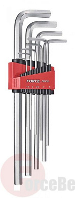 Набор экстрадлинных 6-гр. ключей Force 5093XL (1.5-10 мм) 9 пр.