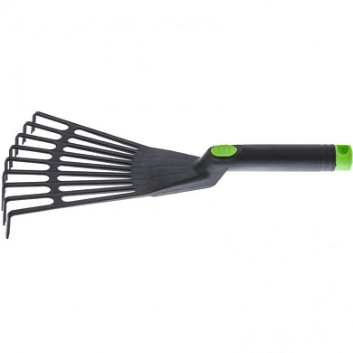 Грабли веерные 9-зубые, 175 х 350 мм, пластиковые, Nylon Palisad 62395