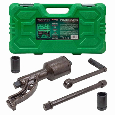 Гайковерт ручной с редуктором 1", головки 32, 33 мм, L330 мм, передаточное число 1:78, 7500 Н/м RockForce RF-34114103 HS