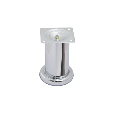 Опора меб. мет. TB019 (B140) d50 h80 хром AKS 34289