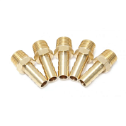 Штуцер пневматический наруж. резьба 1/4''- ''елочка'' 12 мм Partner PA-MH04/08