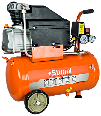 Компрессор воздушный 24 л AC9316 Sturm! AC9316