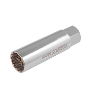 Головка свечная магнитная 14 мм 3/8'' 12-гр L-65 мм Forsage F-807314M