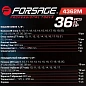 Набор инструментов 36 пр. 1/2'' 6-гр Forsage F-4362M