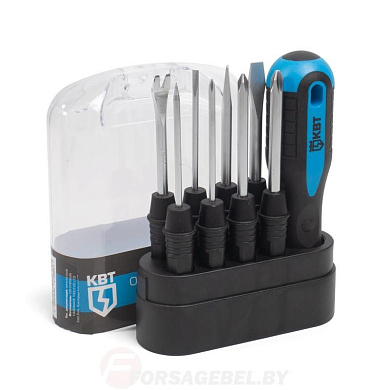 Отвертка со сменными стержнями серии МАСТЕР КВТ НО-09